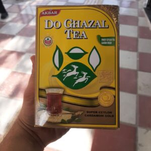 چای دوغزال با طعم هل شیر نشان سفارش عراق